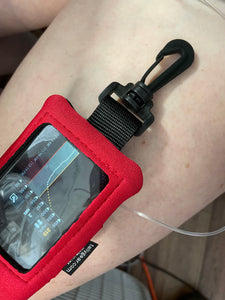 Universal Insulin Pump Pack with Swivel Hook