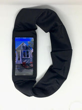 Load image into Gallery viewer, High Performance Smartphone Band, Dexcom Band, Insulin Pump Band w/Smartphone Window-Navy &amp; White
