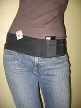 Load image into Gallery viewer, Insulin Pump Belt, Dexcom Belt, Smartphone Pouch, tallygear tummietote Belt-BLACK