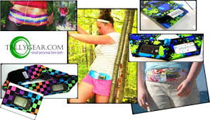 Insulin Pump Belt, Dexcom Belt, Smartphone Pouch, tallygear tummietote Belt-BLACK