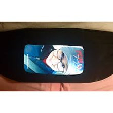 Load image into Gallery viewer, Smartphone Belt, Insulin Pump Belt, Dexcom Tummietote Belt w/ smartphone size window-Cobalt Blue