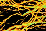 Load image into Gallery viewer, Arm, Leg Skins for Dexcom, Omnipod, Insulin Pump Site-Yellow Lightning