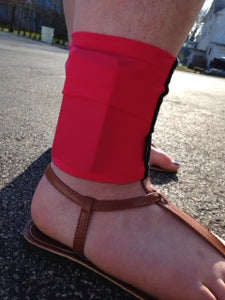 Arm/Leg Pocket for Dexcom/Omnipod/Insulin Pump/Smartphone w/optional window-Fuschia Pink