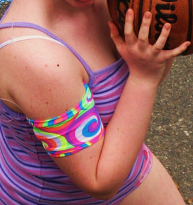Arm, Leg Skins for Dexcom, Omnipod, Insulin Pump Site- Rainbow Camo