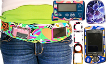 Load image into Gallery viewer, Insulin Pump Belt, Dexcom Belt, Smartphone Pouch, tallygear tummietote Belt-BLACK