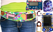 Load image into Gallery viewer, Insulin Pump Band, Dexcom Band, Omnipod Pouch, tallygear tummietote-2 Band-NAVY BLUE