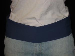 Insulin Pump Belt, Dexcom Belt, Smartphone Pouch, tallygear tummietote Belt-NAVY BLUE