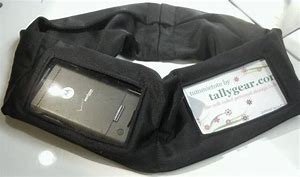 Insulin Pump Belt, Dexcom Belt, Smartphone Pouch, tallygear tummietote Belt-BLACK