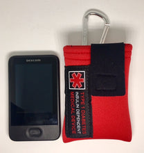 Load image into Gallery viewer, Dexcom G6 Case, Pack, Pouch with Medical Alert Device ID